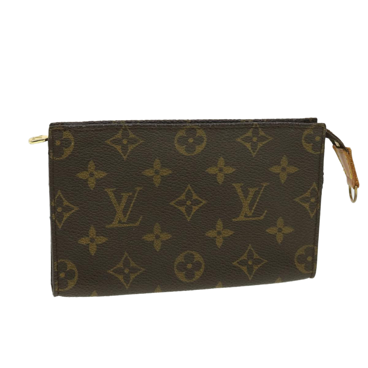 Louis Vuitton Monogram Bucket Pm Accessory Pouch Lv Auth 33628